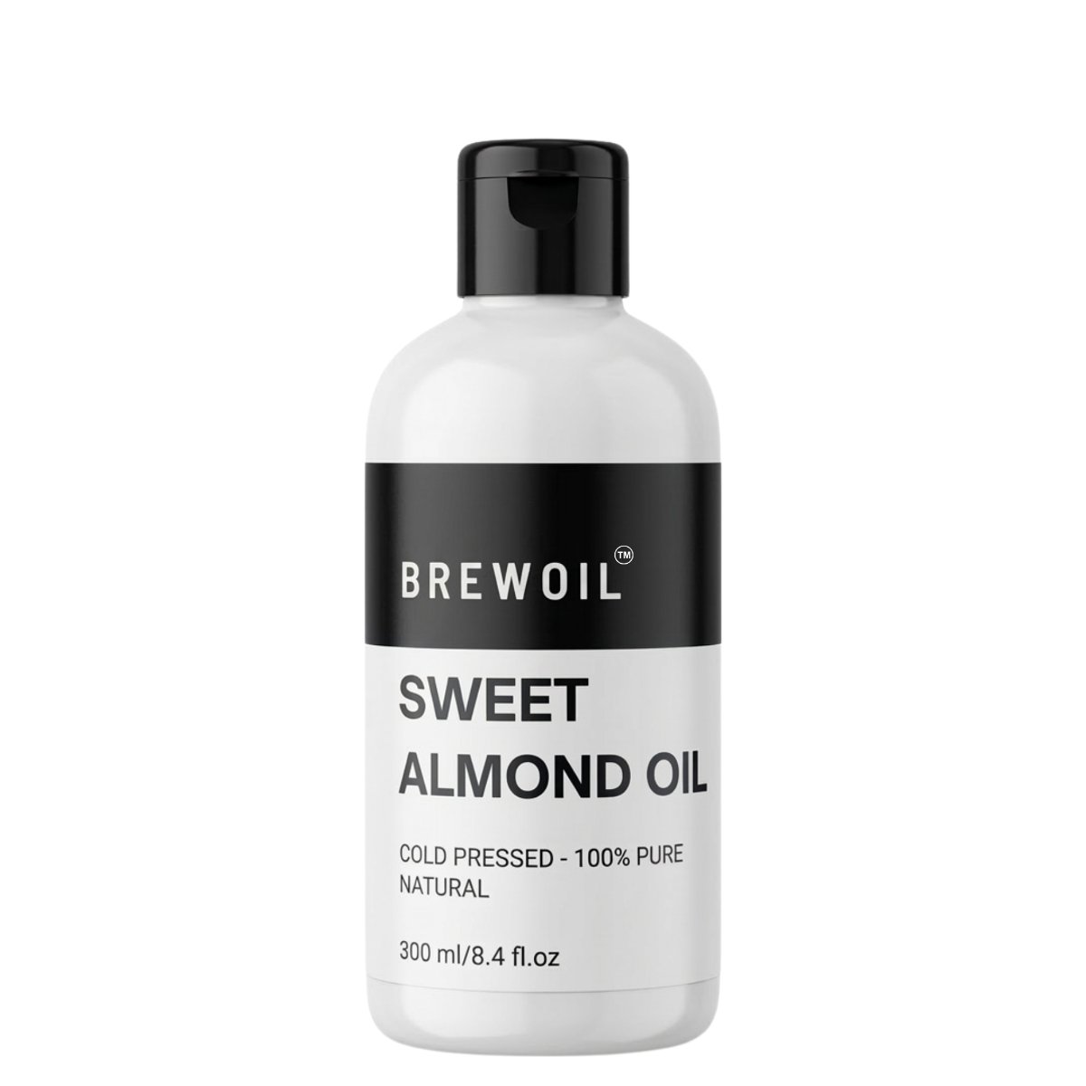 Brewoil Sweet Almond Oil 300ml cold-pressed 100% pure natural